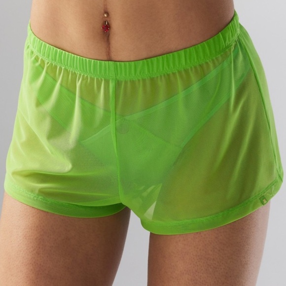 Savage X Fenty Other - NWT Savage X Fenty I DARE HUE MESH SLEEP SHORT Kelly Green L